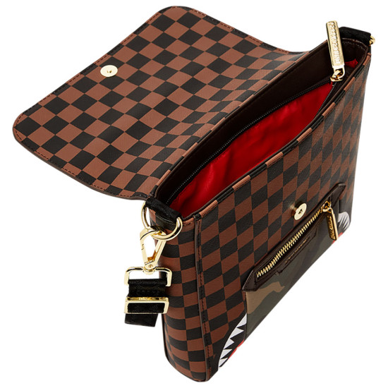 Sprayground Sip Camo Accent Messenger Sling